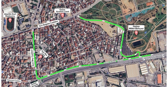 Gebze’de Yeni Trafik Dolaşım Planı Hayata Geçiyor