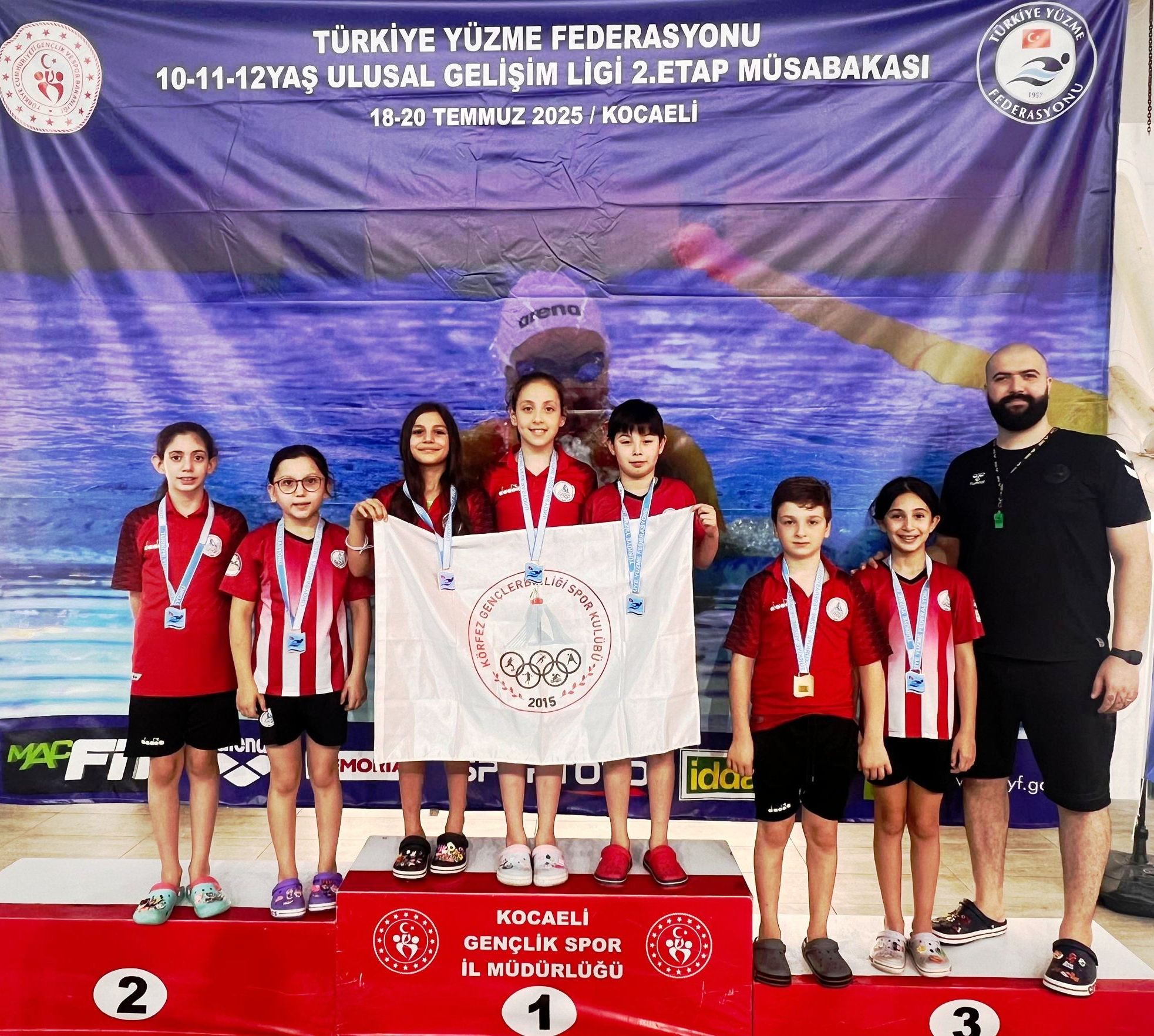 Körfezli Küçük Yüzücülerin Büyük Başarısı