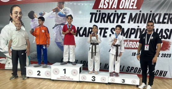Miniklerimiz Türkiye Şampiyonası’nda Bir Altın İki Bronz Aldı