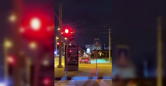 Ehliyetsiz Sürücünün Drifti Pahalıya Patladı.
