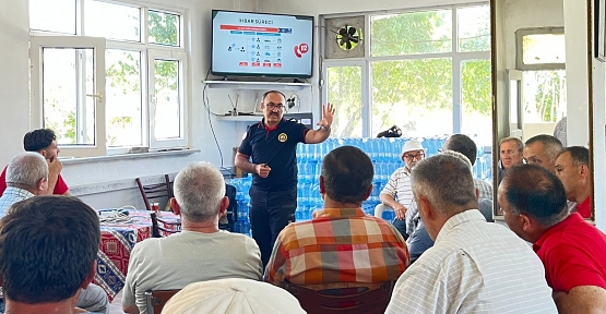 İtfaiyeden Yangınlara Karşı Farkındalık Eğitimi
