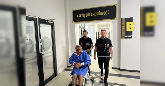 KARISINI ÖLDÜRMÜŞTÜ, TEKERLEKLİ SANDALYE İLE SEVK EDİLDİĞİ ADLİYEDE TUTUKLANDI