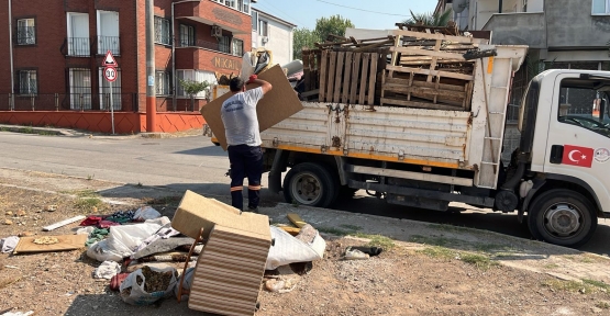 Körfez’de Hacimli Atıklar Düzenli Toplanıyor