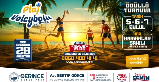 Plaj Voleybolu İçin Geri Sayım Başladı