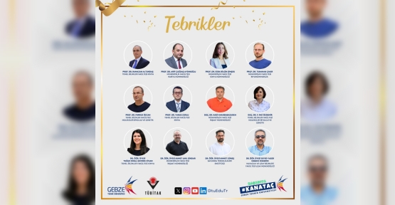 TÜBİTAK 1001'den GTÜ'nün 12 Projesine Destek