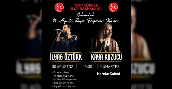 Zafer Bayramı Konseri Hereke Kalesi’nde
