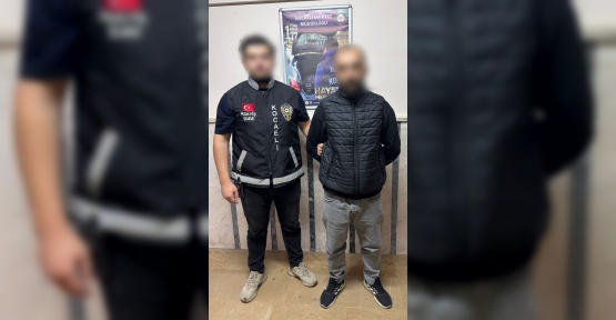 14 YIL 6 AY HAPİS CEZASI İLE ARANAN HÜKÜMLÜ SİLAH VE UYUŞTURUCUYLA YAKALANDI