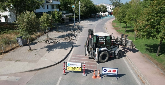 Başiskele Sahilinde Üstyapı Sil Baştan