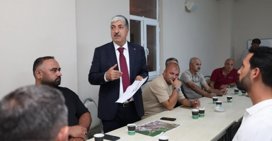 Başkan Ömeroğlu, Kayapınar Mahallesi'nde Vatandaşlarla Bir Araya Geldi