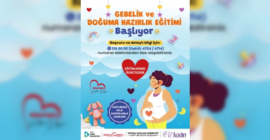 Gebelik Ve Doğuma Hazırlık Eğitimleri Başlıyor