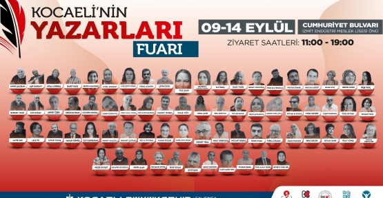 Kocaeli’nin Yazarları Okurlarıyla Buluşuyor