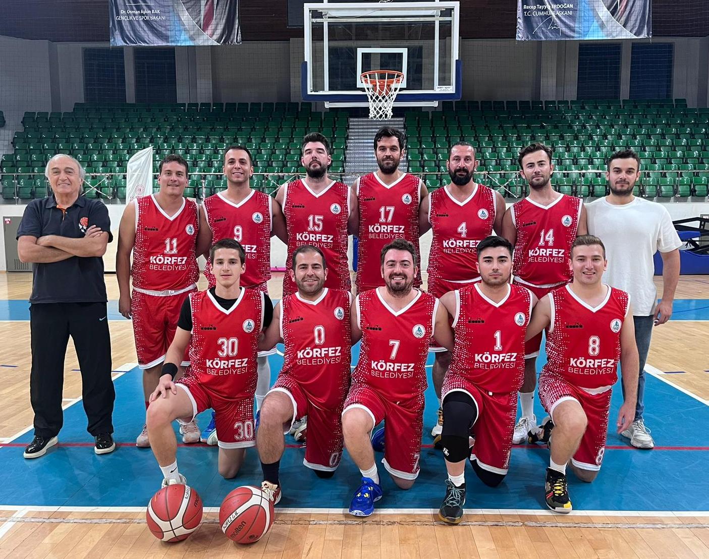 Körfez GB Büyük Erkekler Basketbol Takımı Maçlara Başladı