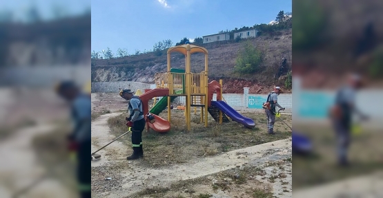 Körfez Genelinde Parklara Düzenli Bakım
