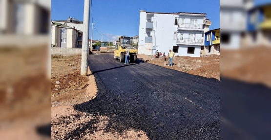 Körfez’de Sıcak Asfalt Çalışmaları Aralıksız Sürüyor