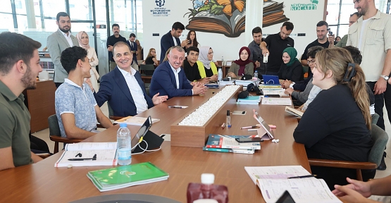 Ömer Çelik, Taze'ye gitti Milli İrade'yi Çok Beğendi