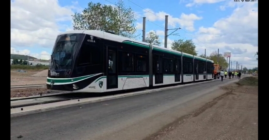 Stada Gidecek Tramvayda Soğuk Testler Yapılıyor