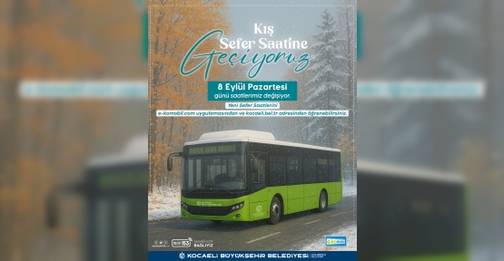 Toplu Taşımada Kış Tarifesi Düzenlemesi