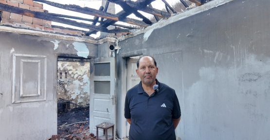 YANGIN MAĞDURU VATANDAŞA YARDIM ELİ: "AKLIMA GELEN BAŞIMA GELDİ"