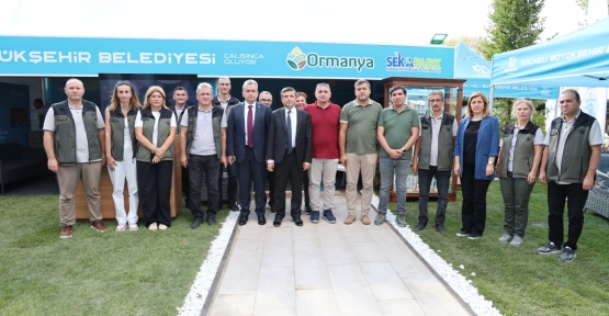 Yeşilin Kalbinin Attığı Fuara Büyükşehir Damgası