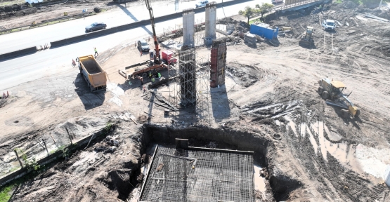2 MİLYAR TL MALİYETLİ PROJEDE FORE KAZIKLAR ÇAKILIYOR