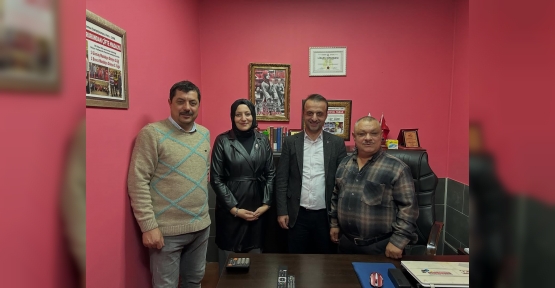 AK Parti Körfez İlçe Teşkilatı’ndan Gazetemize Ziyaret