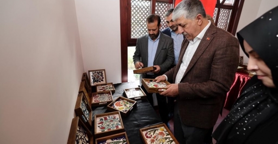 Demirciler Konağı’nda El Emeği Eserler Sergilendi