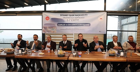 Dilovası’nda Din Görevlileri Haftası Kutlandı