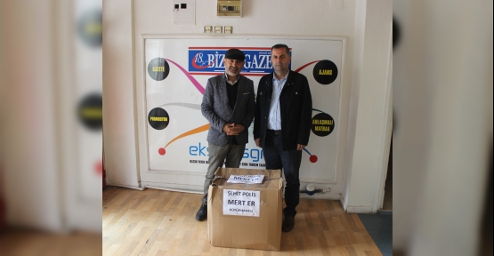 Gazeteci Eranıl’dan Şehit Kütüphanesine Anlamlı Kitap Bağışı