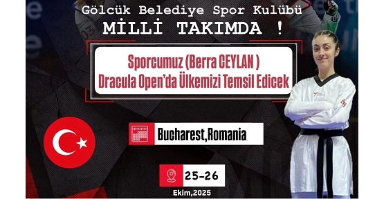 Gölcük Belediyespor Sporcusu Milli Takımda
