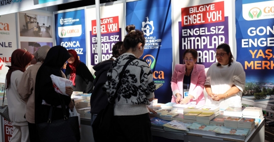 Gonca’dan Kitap Fuarında Anlamlı Stant