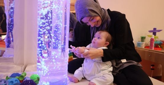 Hümeyra Bebek Gonca'da Engelleri Aşıyor