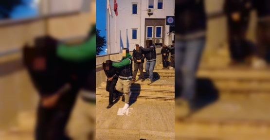KAÇAK GÖÇMENLERİ TAŞIYAN ORGANİZATÖRLER YAKALANDI: 3 TUTUKLAMA