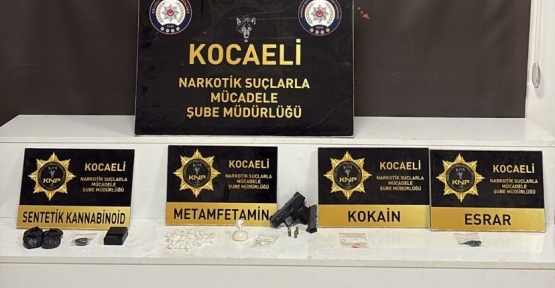 KOCAELİ'DE UYUŞTURUCU OPERASYONLARINDA 6 KİŞİ TUTUKLANDI