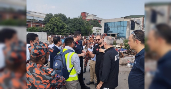 KOCAELİ İTFAİYESİ BANGLADEŞ'TE DE GÖREV BAŞINDA