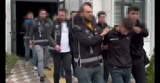 KOCAELİ VE İSTANBUL'DA SUÇ ÖRGÜTÜNE OPERASYON: 12 TUTUKLAMA