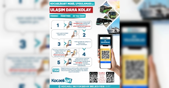 Kocaeli’de Online Kart Dönemi Başladı