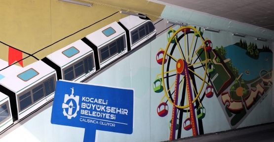 Kocaeli’de Trafo Ve Alt Geçitler Sanatla Renkleniyor