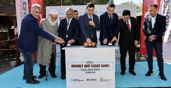 Mehmet Akif Ersoy Camii’nin Temeli Atıldı
