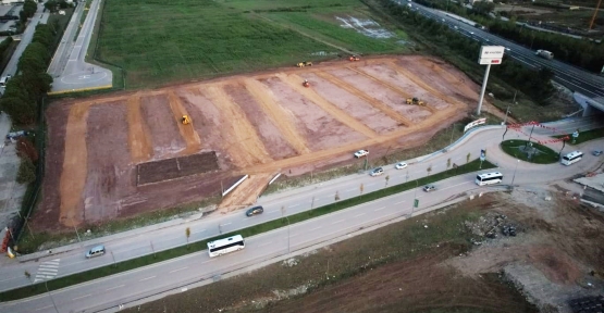 MİLLİ MAÇ İÇİN 220 DÖNÜMLÜK DEV ORGANİZASYON ALANI HAZIR