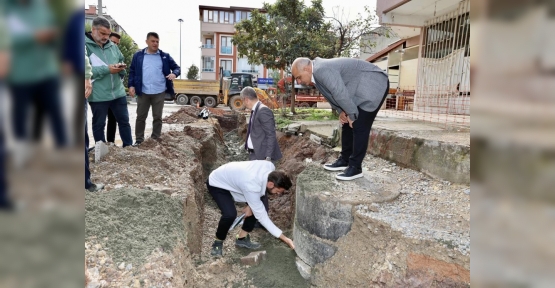 MİMAR SİNAN MAHALLESİ'NİN ALTYAPISI YENİLENİYOR