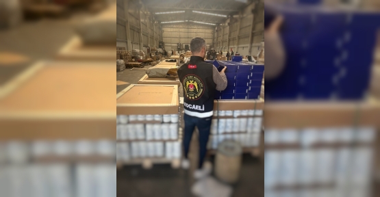 15 MİLYON LİRALIK SAHTE YEDEK PARÇA ELE GEÇİRİLDİ