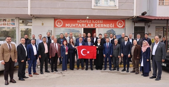 AK Partili Talus, Körfezli Muhtarlarla Buluştu