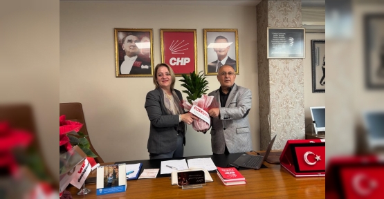 AK Partili Yöneticiden  CHP’li Başkana Ziyaret!