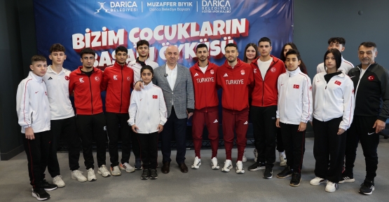 Başkan Bıyık Milli Sporcularla Bir Araya Geldi