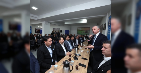 Başkan Büyükakın, Ağrılılarla Bir Araya Geldi