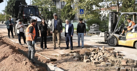Başkan Kocaman Çalışmaları Yerinde İnceledi