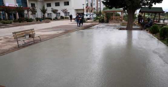 Büyükşehir’den Huzurevine Bocce Sahası