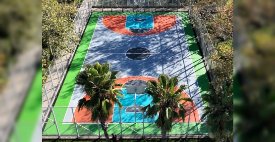 Büyükşehir’den Spor Sahalarına Yenileme Çalışması