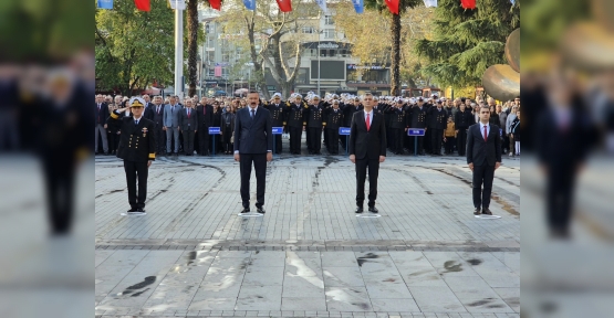 Gazi Mustafa Kemal Atatürk Gölcük´te Törenle Anıldı