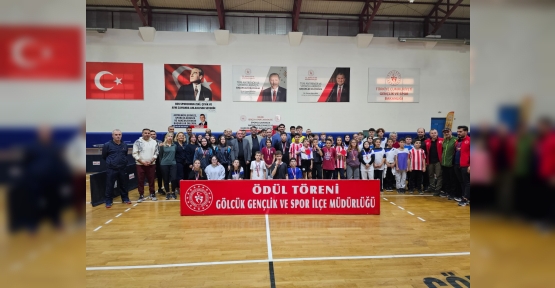 Gölcük’te Atatürk Haftası Masa Tenisi Turnuvası Sona Erdi